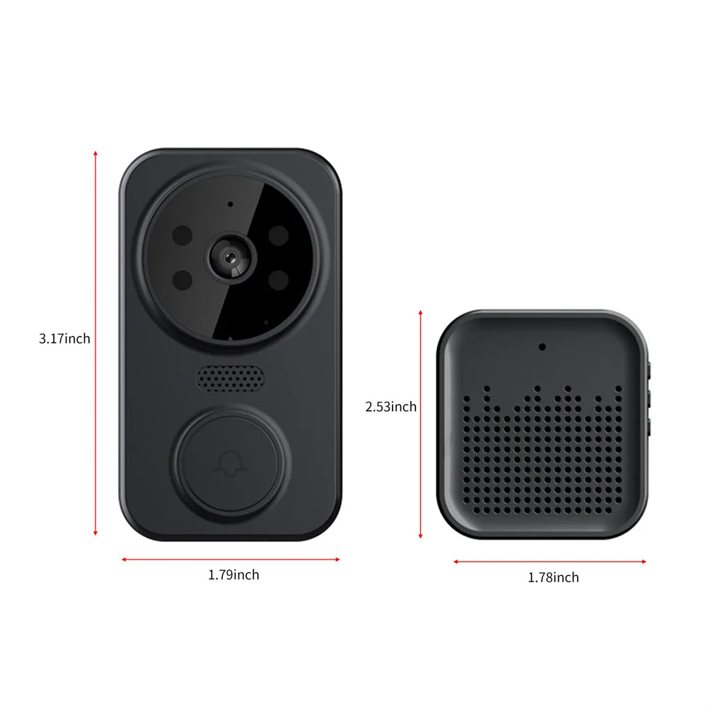 M8 WiFi Smart Visual Doorbell – Two-Way Intercom, Night Vision & Remote Monitoring