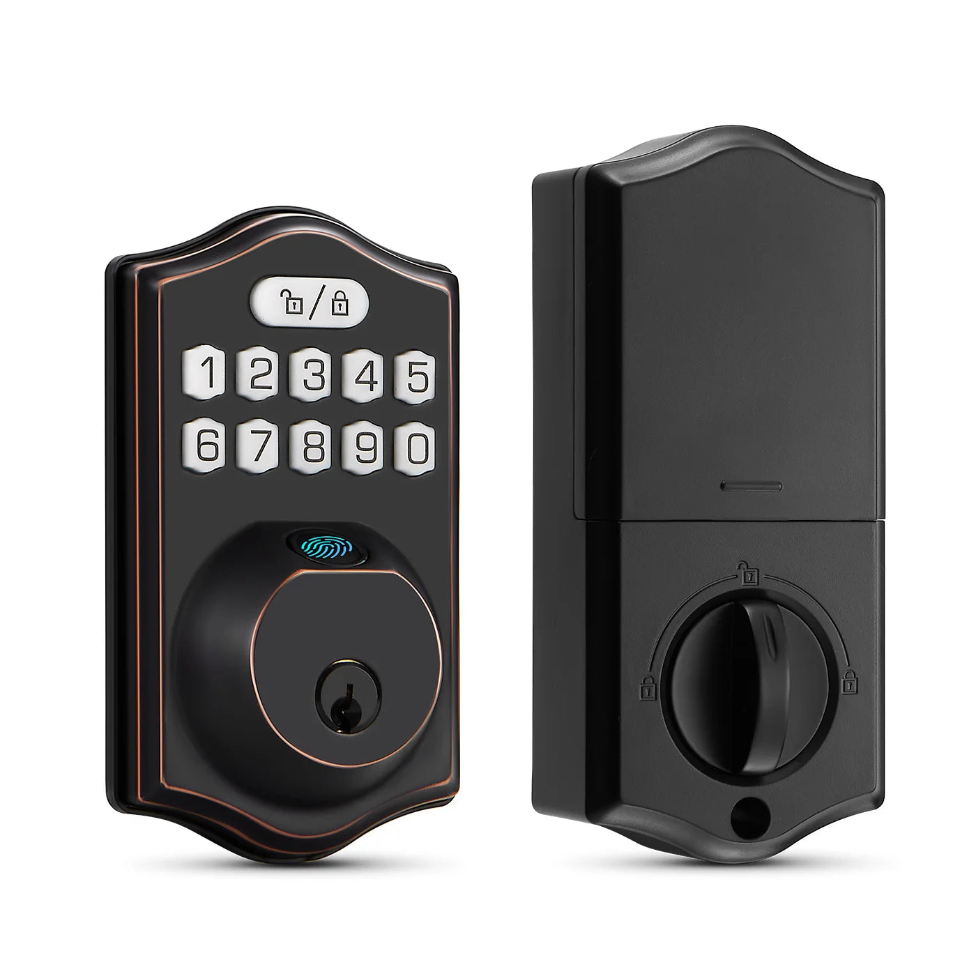Fingerprint Door Lock – Smart Keyless Deadbolt, Electronic Keypad, Easy Installation