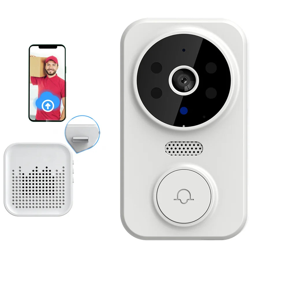 M8 WiFi Smart Visual Doorbell – Two-Way Intercom, Night Vision & Remote Monitoring