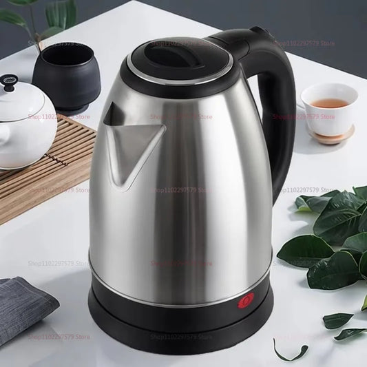 Fast Heating Electric Kettle – 304 Stainless Steel, Portable for Home, Kitchen, Hotel & Travel