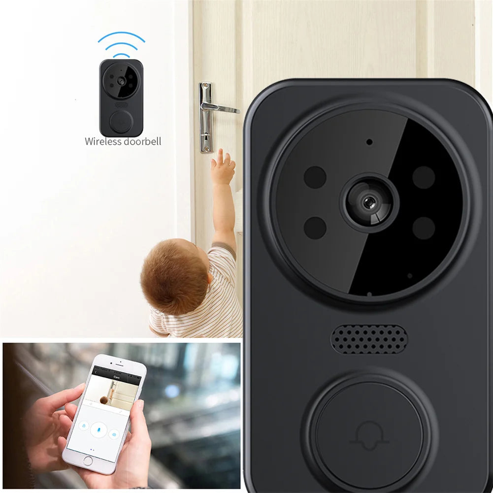 M8 WiFi Smart Visual Doorbell – Two-Way Intercom, Night Vision & Remote Monitoring