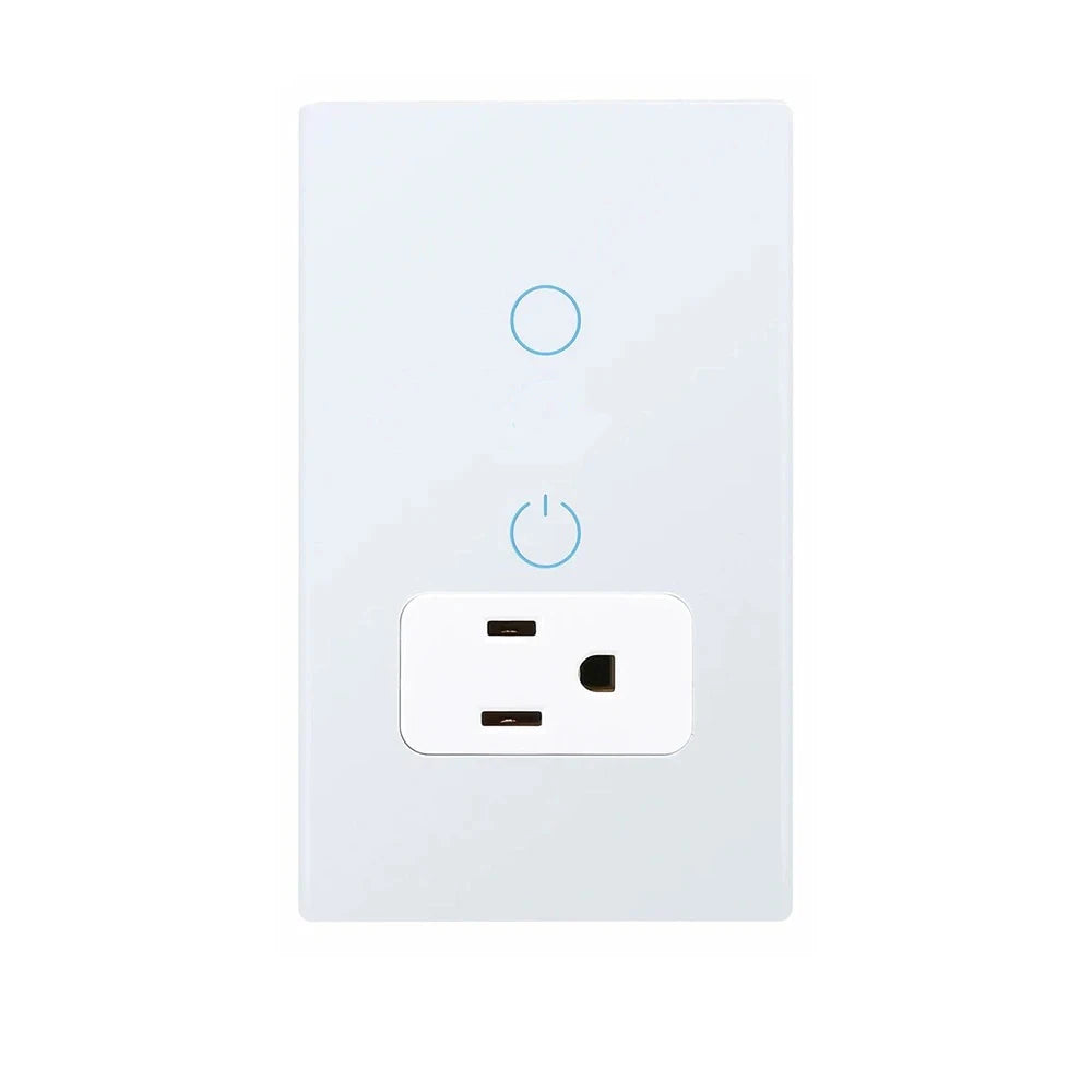 Melery Mexico Plug WiFi Smart Tuya Light Switch – Touch Glass Panel, Alexa & Google Home