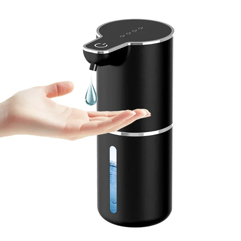 Automatic Touchless Foaming Soap Dispenser – 380ML, USB Rechargeable, 4-Level Adjustable Foam