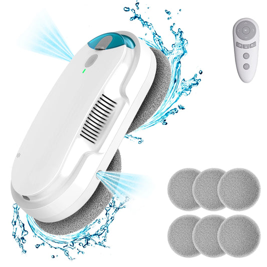 W1 Window Cleaning Robot – Automatic Water Spraying Function for Effortless Glass Cleaning