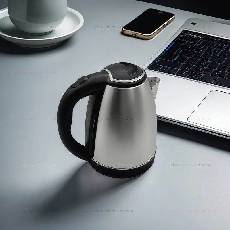 Fast Heating Electric Kettle – 304 Stainless Steel, Portable for Home, Kitchen, Hotel & Travel