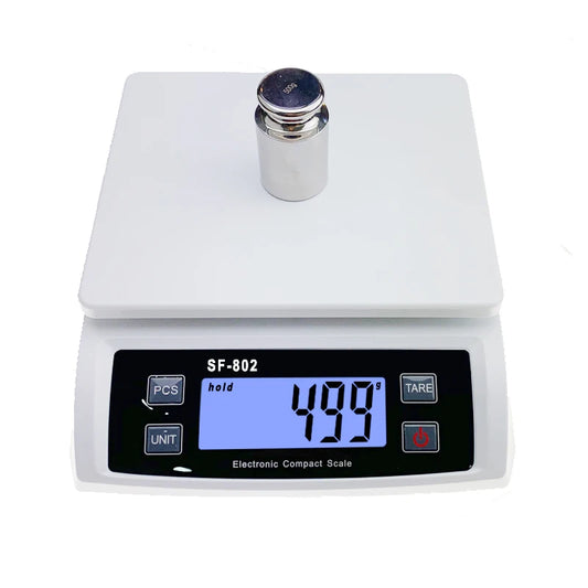 30kg/1g Electric Digital Kitchen Scale – Precision LCD Food Scale & Electronic Balance