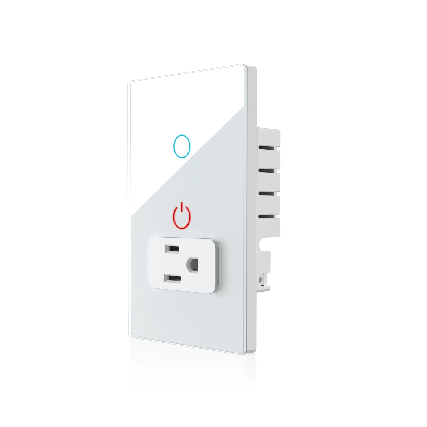 Melery Mexico Plug WiFi Smart Tuya Light Switch – Touch Glass Panel, Remote & Voice Control
