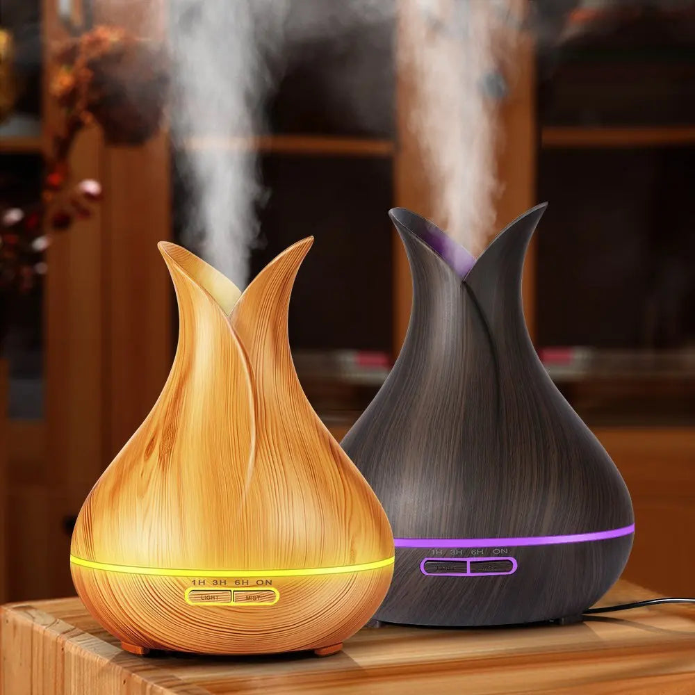 Tuya Smart Humidifier & Essential Oil Aroma Diffuser – WiFi, LED Color Lights, Timer, Alexa & Google Home Compatible