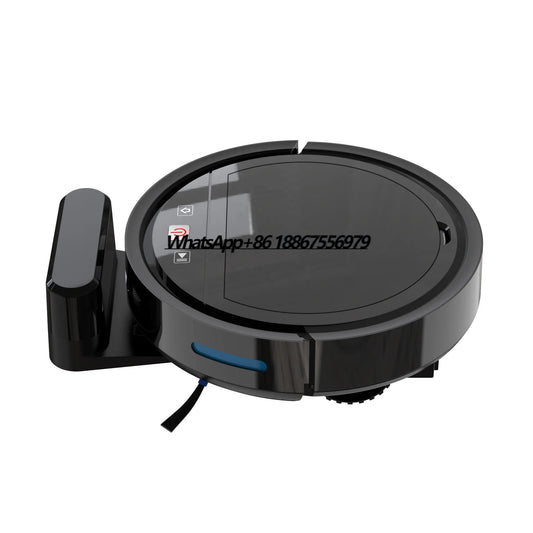 3-in-1 Multifunctional Tuya WiFi Robot Vacuum Cleaner – Brushless, 2500Pa, Wet & Dry Cleaning, Rechargeable