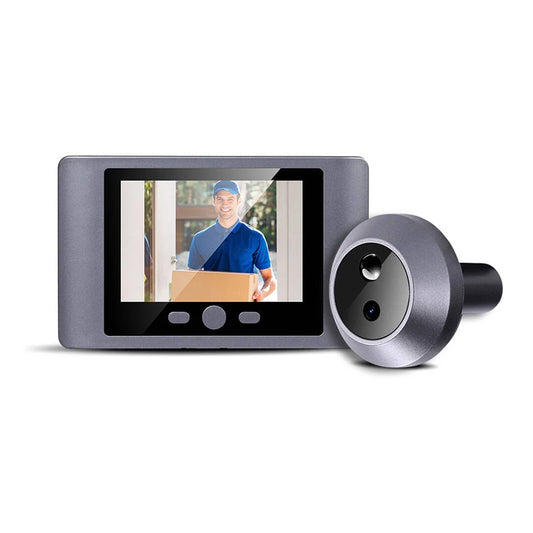 Mini Peephole Smart Wireless Door Viewer Camera – PIR Motion Detection, Digital Door Eye