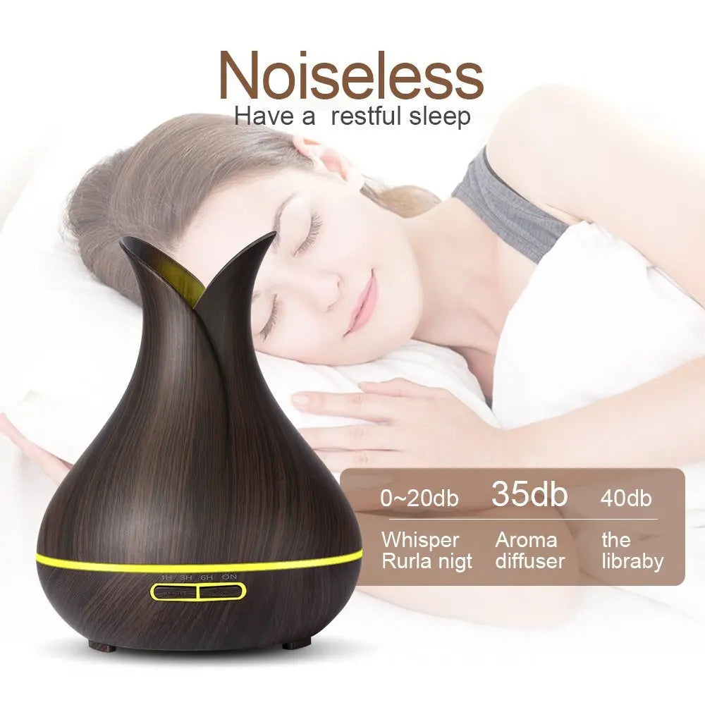 Tuya Smart Humidifier & Essential Oil Aroma Diffuser – WiFi, LED Color Lights, Timer, Alexa & Google Home Compatible
