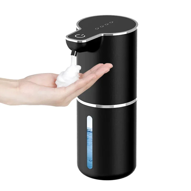 Automatic Touchless Foaming Soap Dispenser – 380ML, USB Rechargeable, 4-Level Adjustable Foam
