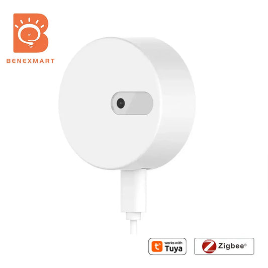 Zigbee Human Presence Sensor – Smart Motion Detector with Built-In Light Sensor, Tuya Compatible