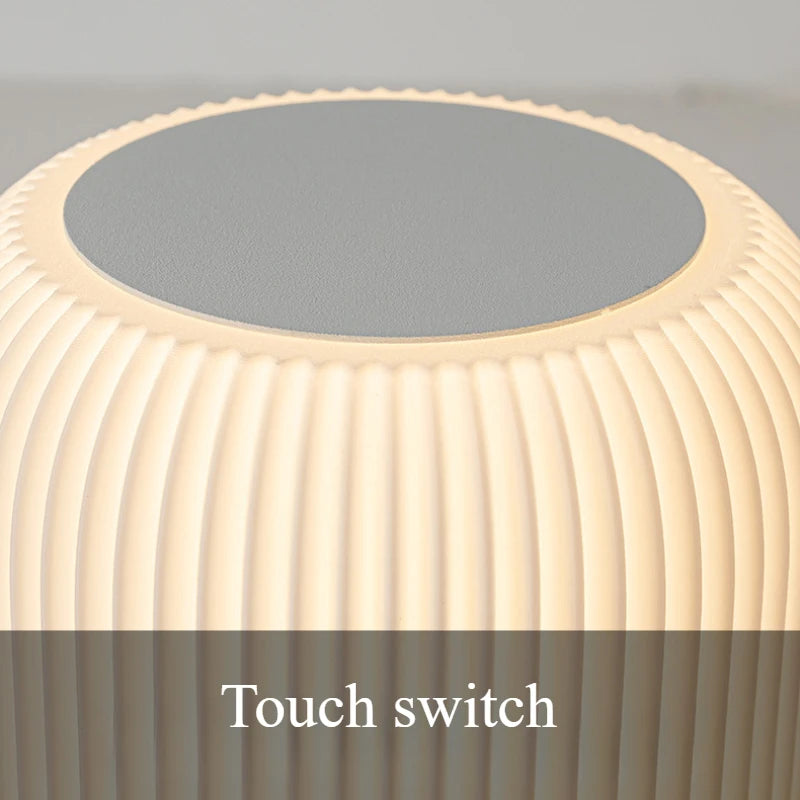 Night Light Touch Lamp – Portable, Dimmable, 3 Color Temperatures, Rechargeable Bedside & Table Lamp