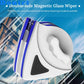 2024 Household & Office Magnetic Window Cleaner – Double-Layer Glass Cleaning Tool with Automatic Water Discharge