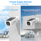 ANRAN Outdoor Wireless WiFi Solar Security Camera – 2/3/4 PCS, 3MP, Battery & Solar Powered, Floodlight, Color Night Vision