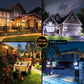 Solar Garden Light – Remote Control, Dual Installation, Waterproof Wall & Ground Lamp for Yard, Patio, Lawn
