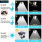 Solar Garden Light – Remote Control, Dual Installation, Waterproof Wall & Ground Lamp for Yard, Patio, Lawn