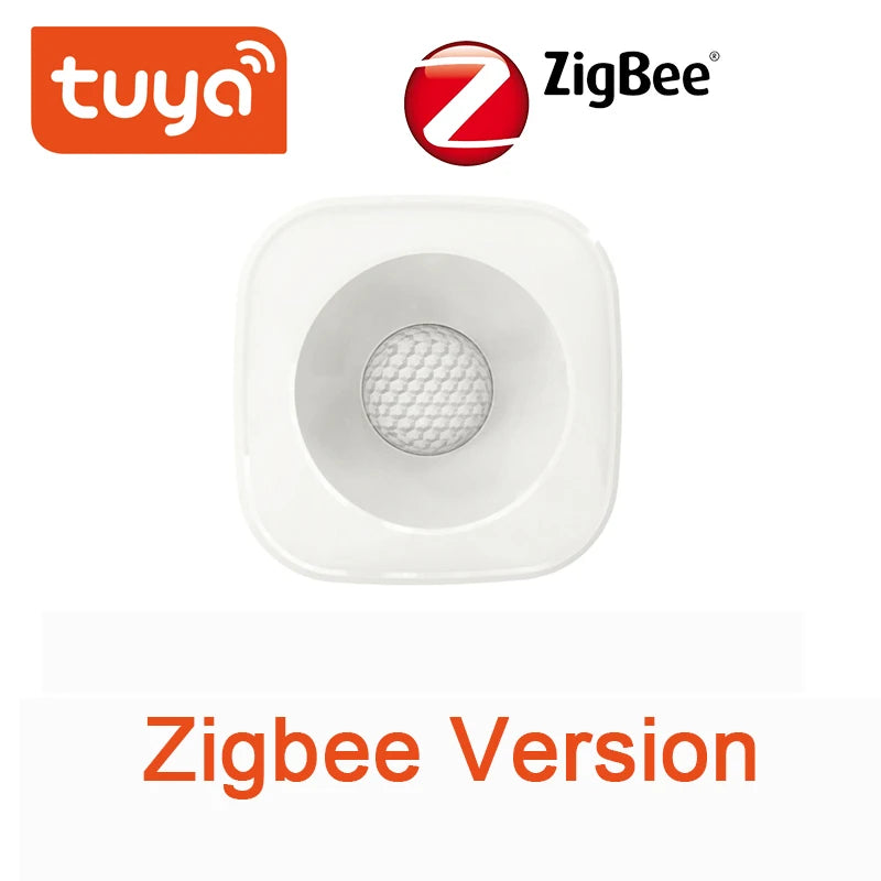Tuya ZigBee/WiFi PIR Motion Sensor – Wireless Infrared Security & Burglar Alarm Detector, Smart Life App Compatible