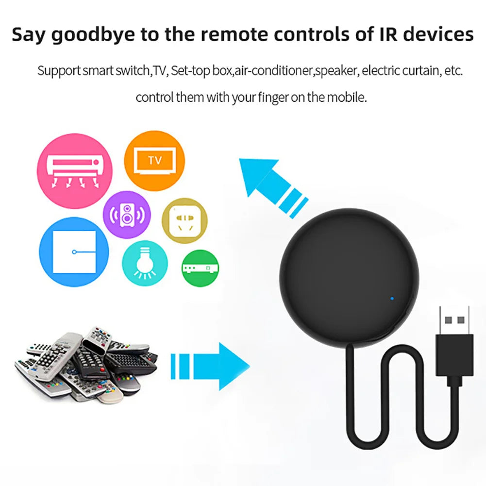 WiFi Smart Universal IR Remote Controller – Works with Alexa, Google Home & Yandex Alice