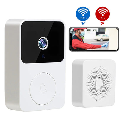 HD Wireless WiFi Doorbell Camera – Waterproof, Smart Video Doorbell for Outdoor Security