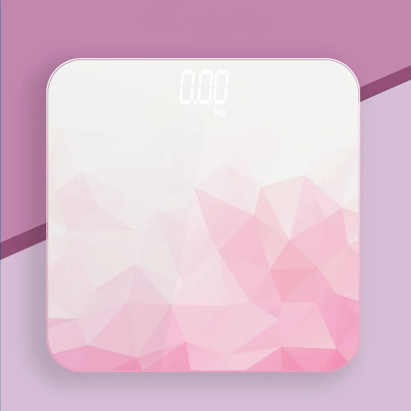 Digital Bathroom Scale – 7 Styles, Intelligent LCD Display, High-Strength, Temperature & Weight Management Features