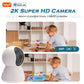 USB Tuya 4MP Indoor Camera – 2K PTZ WiFi Security Camera for Baby, Pet, and Home Monitoring with App Control