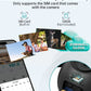ZUMIMALL 4G LTE Solar Security Camera – Outdoor, No WiFi Required, Color Night Vision, SIM Included