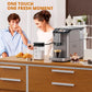 TFT Touch Screen Automatic Espresso Machine – 20 Bar Coffee Maker with Grinder & Automatic Milk Frother