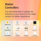 Arumny Matter HomeKit Smart Power Strip – Multi Outlet Electric Extension, US Plug, Siri & Smart Home Compatible