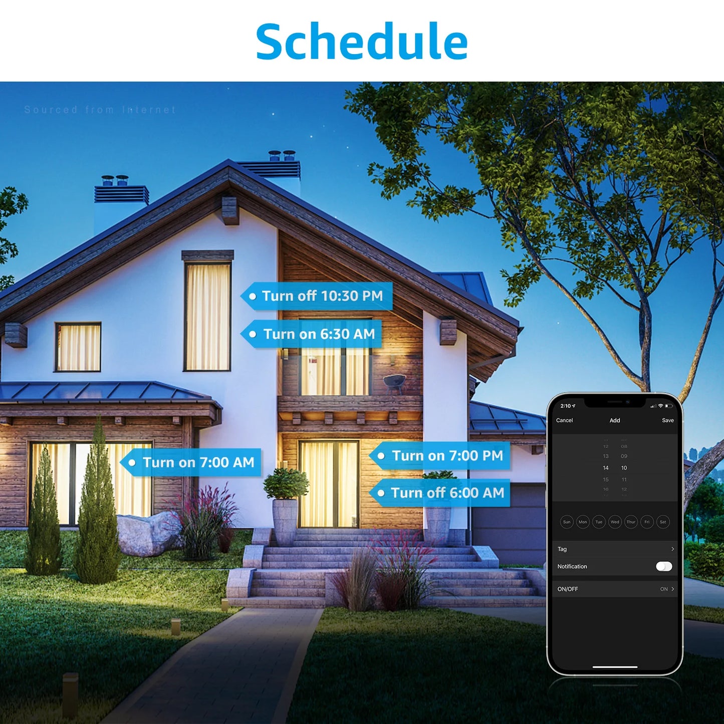 4-Pack Smart WiFi LED A19 Bulbs – RGBCW Color Changing, Compatible with Alexa, Google Home & Echo Assistant