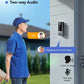 Wireless WiFi Video Doorbell – Night Vision, 2-Way Audio, Live Video & Notifications