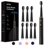 SEJOY Sonic Electric Toothbrush – IPX7 Waterproof, 3 Modes, Smart Rechargeable Automatic Toothbrush