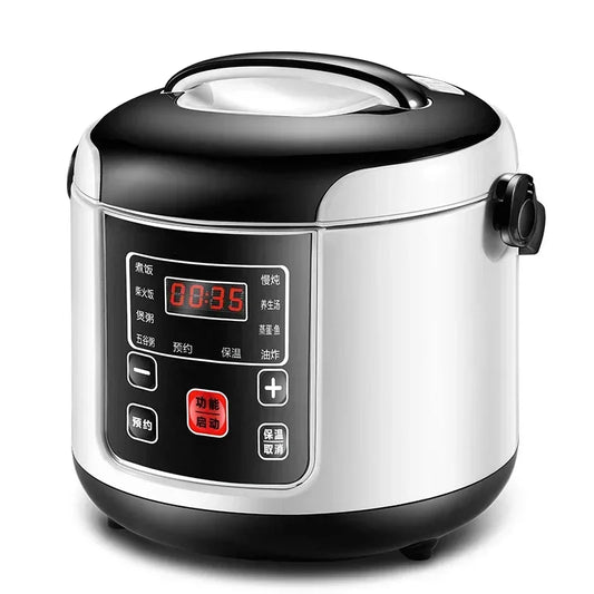 2L Smart Electric Rice Cooker – Intelligent Automatic Multicooker with Keep-Warm Function