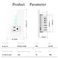 Melery Mexico Plug WiFi Smart Tuya Light Switch – Touch Glass Panel, Remote & Voice Control