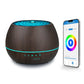 Smart WiFi 500ml Aromatherapy Essential Oil Diffuser – Tuya, Alexa & Google Home, 7 LED Colors