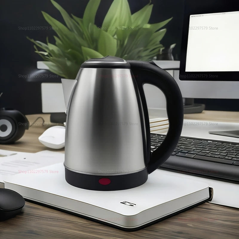 Fast Heating Electric Kettle – 304 Stainless Steel, Portable for Home, Kitchen, Hotel & Travel