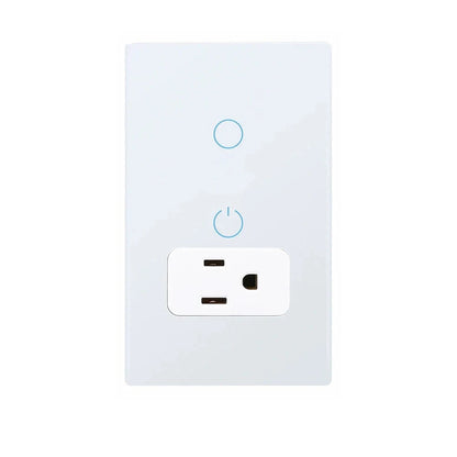 Melery Mexico Plug WiFi Smart Tuya Light Switch – Touch Glass Panel, Alexa & Google Home