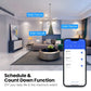 Melery WiFi Smart Power Plug – AU Adapter, LED Indicator, Voice Control, Works with Alexa, Google Home & Tuya