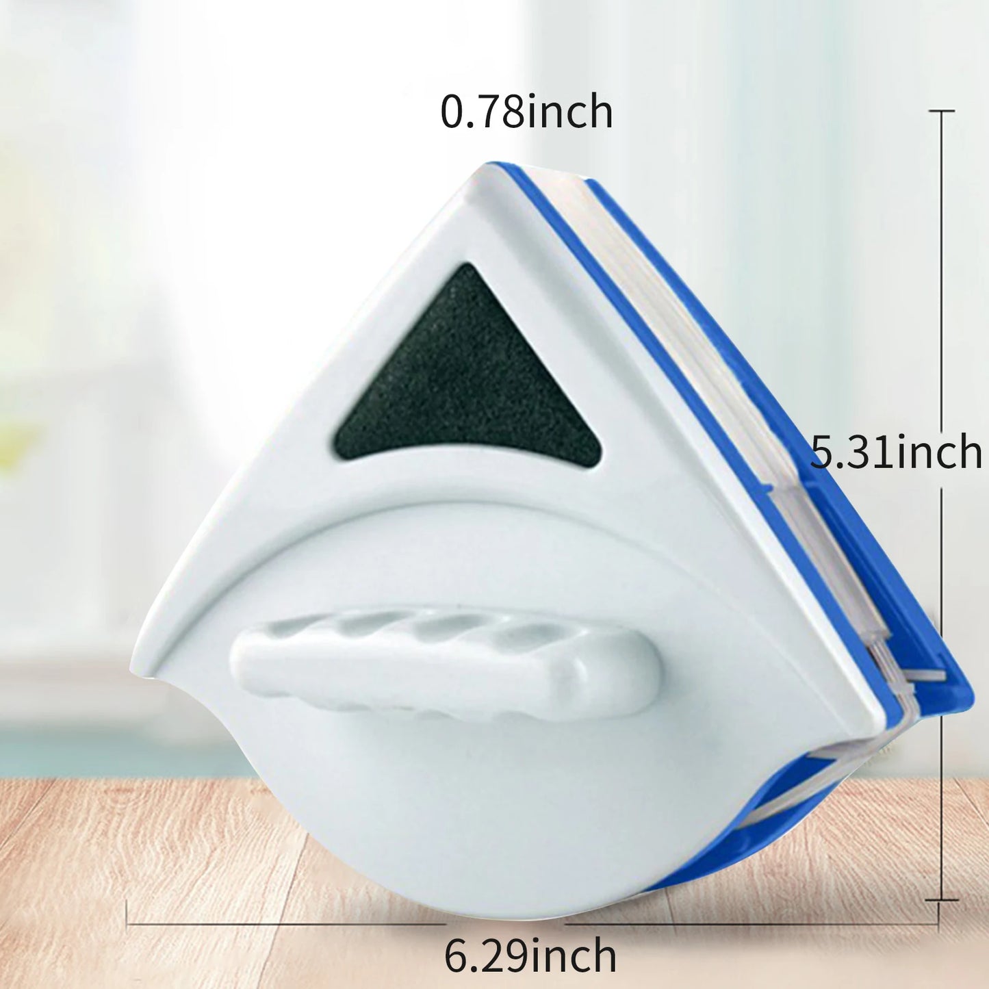 2024 Household & Office Magnetic Window Cleaner – Double-Layer Glass Cleaning Tool with Automatic Water Discharge
