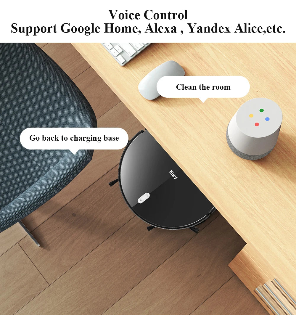 G20 Tuya WiFi Smart Robot Vacuum Cleaner & Mop – App Control