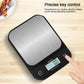 Kitchen Scale 7kg/1g – Smart Electronic Digital Food & Coffee Scale with Stainless Steel Design
