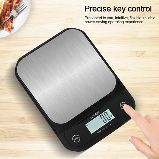 Kitchen Scale 7kg/1g – Smart Electronic Digital Food & Coffee Scale with Stainless Steel Design