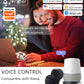 WiFi Matter Smart RGB LED Bulb – E26, Works with Tuya, Alexa, Google Home, Apple HomeKit & Siri