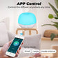 Smart WiFi 500ml Aromatherapy Essential Oil Diffuser – Tuya, Alexa & Google Home, 7 LED Colors