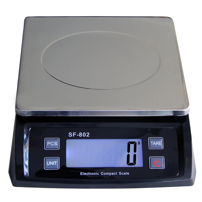30kg/1g Electric Digital Kitchen Scale – Precision LCD Food Scale & Electronic Balance