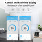 Tuya Smart WiFi IR Air Conditioner Thermostat – Intelligent, Temperature-Sensing, Alexa & Google Home Compatible