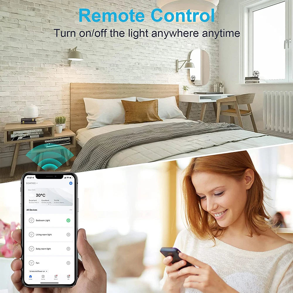 Tuya 16A Smart Plug – Zigbee & WiFi, Energy Monitor, Timer, Works with Alexa & Google Home