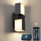 A44Z Dual-Head LED Wall Light – WiFi Smart Balcony & Garden Lamp, IP65 Waterproof, App Controlled, 110V