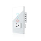 Melery Mexico Plug WiFi Smart Tuya Light Switch – Touch Glass Panel, Remote & Voice Control